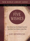 Cover image for Five Wishes
